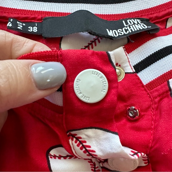 Love Moschino baseball short sleeve mini dress Size US 2. - Picture 5 of 9
